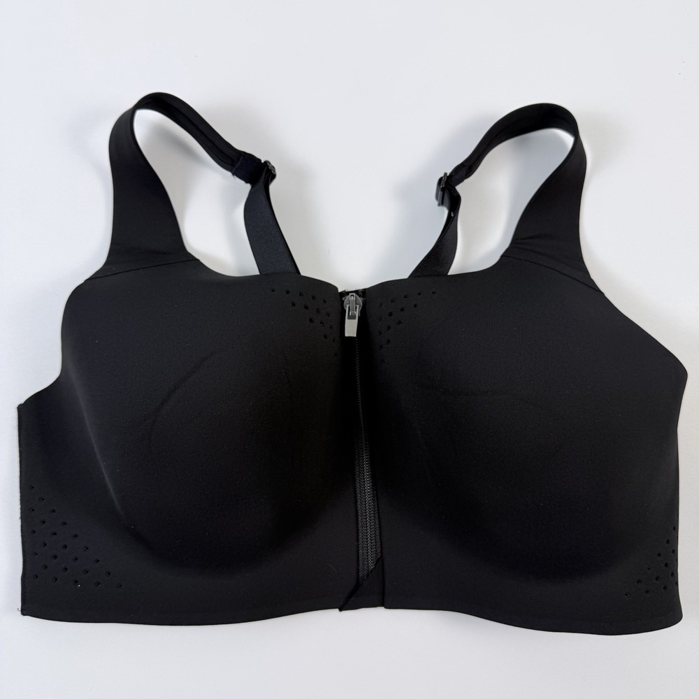 Victoria's Secret VSX Featherweight Max Front Close Sports Black Bra 36C NWT